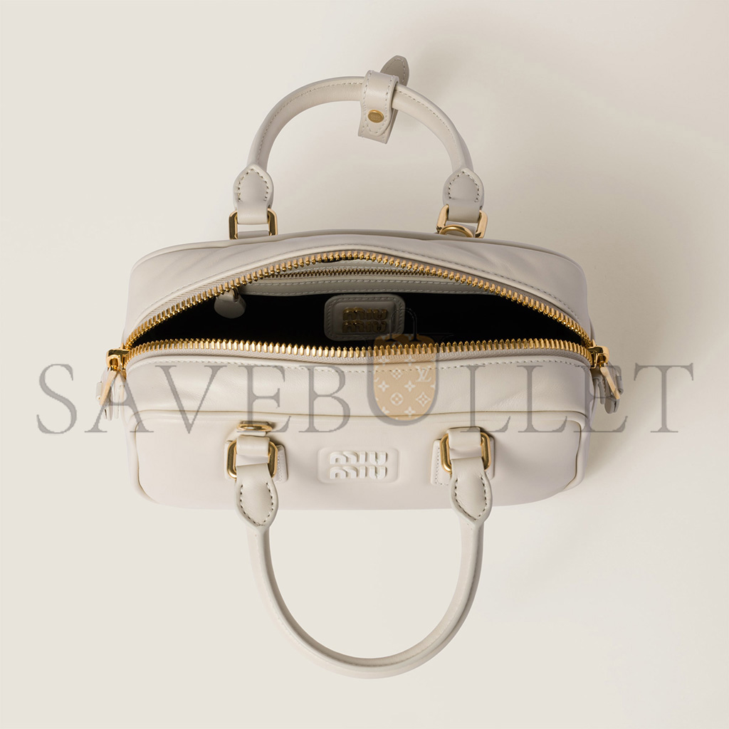 M1v M1v arcadie leather bag 5bb142 (22*10.5*7.5cm)